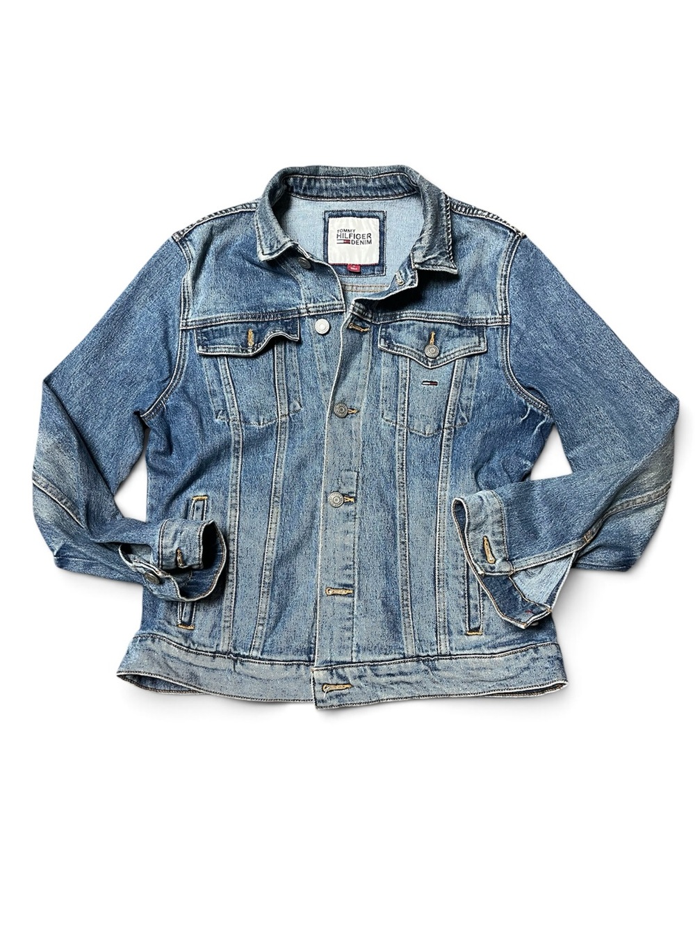 Tommy Hilfiger women’s size medium Blue Denim Jacket